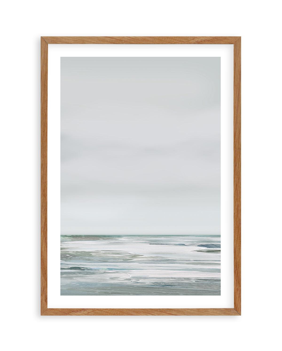 White Day I by Dan Hobday Art Print-PRINT-Olive et Oriel-Dan Hobday-50x70 cm | 19.6" x 27.5"-Walnut-With White Border-Buy-Australian-Art-Prints-Online-with-Olive-et-Oriel-Your-Artwork-Specialists-Austrailia-Decorate-With-Coastal-Photo-Wall-Art-Prints-From-Our-Beach-House-Artwork-Collection-Fine-Poster-and-Framed-Artwork