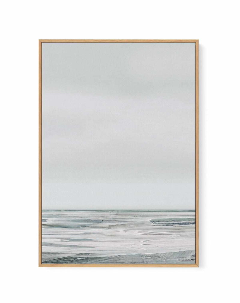 White Day II by Dan Hobday | Framed Canvas Art Print