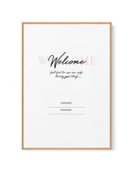 Wifi - Welcome... | Framed Canvas-CANVAS-You can shop wall art online with Olive et Oriel for everything from abstract art to fun kids wall art. Our beautiful modern art prints and canvas art are available from large canvas prints to wall art paintings and our proudly Australian artwork collection offers only the highest quality framed large wall art and canvas art Australia - You can buy fashion photography prints or Hampton print posters and paintings on canvas from Olive et Oriel and have the