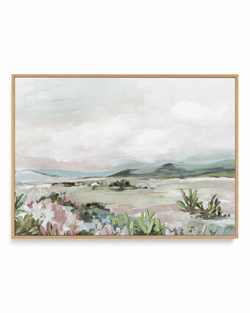 Wild Cactus Garden | Framed Canvas Art Print