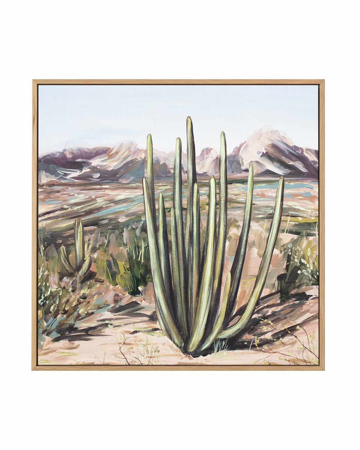 Wild Desert by Meredith O'Neal | Framed Canvas Art Print