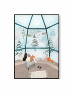 Winter Wonderland by Petra Lizde | Framed Canvas Art Print