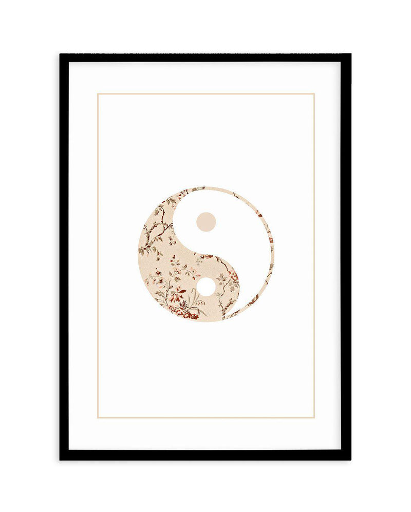 Yin & Yang | Nude Art Print-PRINT-Olive et Oriel-Olive et Oriel-A4 | 8.3" x 11.7" | 21 x 29.7cm-Black-With White Border-Buy-Australian-Art-Prints-Online-with-Olive-et-Oriel-Your-Artwork-Specialists-Austrailia-Decorate-With-Coastal-Photo-Wall-Art-Prints-From-Our-Beach-House-Artwork-Collection-Fine-Poster-and-Framed-Artwork