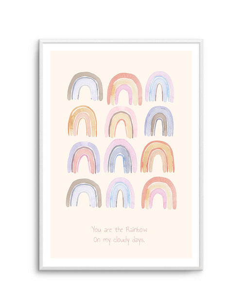 You Are The Rainbow Art Print-PRINT-Olive et Oriel-Olive et Oriel-Buy-Australian-Art-Prints-Online-with-Olive-et-Oriel-Your-Artwork-Specialists-Austrailia-Decorate-With-Coastal-Photo-Wall-Art-Prints-From-Our-Beach-House-Artwork-Collection-Fine-Poster-and-Framed-Artwork