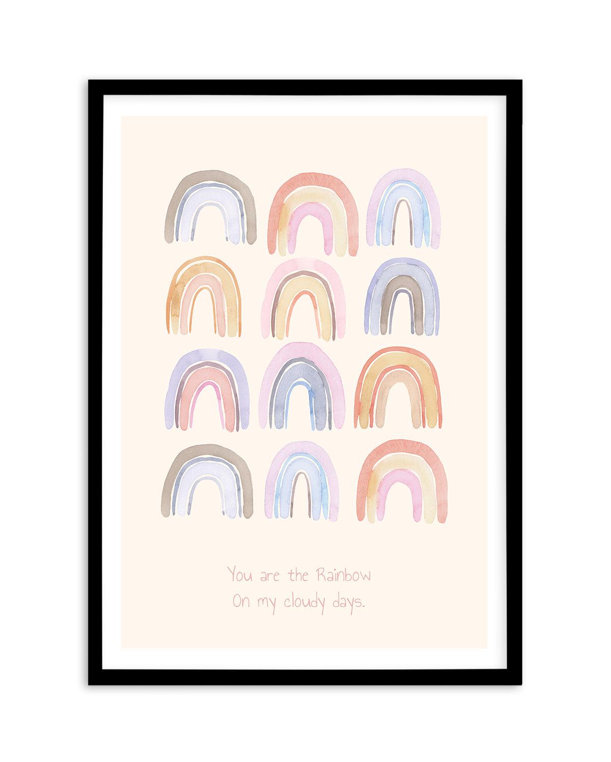 You Are The Rainbow Art Print-PRINT-Olive et Oriel-Olive et Oriel-Buy-Australian-Art-Prints-Online-with-Olive-et-Oriel-Your-Artwork-Specialists-Austrailia-Decorate-With-Coastal-Photo-Wall-Art-Prints-From-Our-Beach-House-Artwork-Collection-Fine-Poster-and-Framed-Artwork