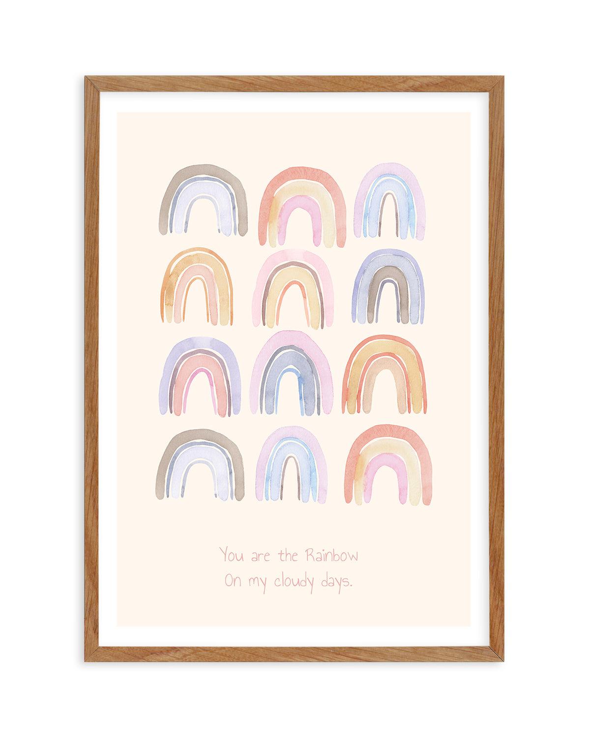 You Are The Rainbow Art Print-PRINT-Olive et Oriel-Olive et Oriel-Buy-Australian-Art-Prints-Online-with-Olive-et-Oriel-Your-Artwork-Specialists-Austrailia-Decorate-With-Coastal-Photo-Wall-Art-Prints-From-Our-Beach-House-Artwork-Collection-Fine-Poster-and-Framed-Artwork