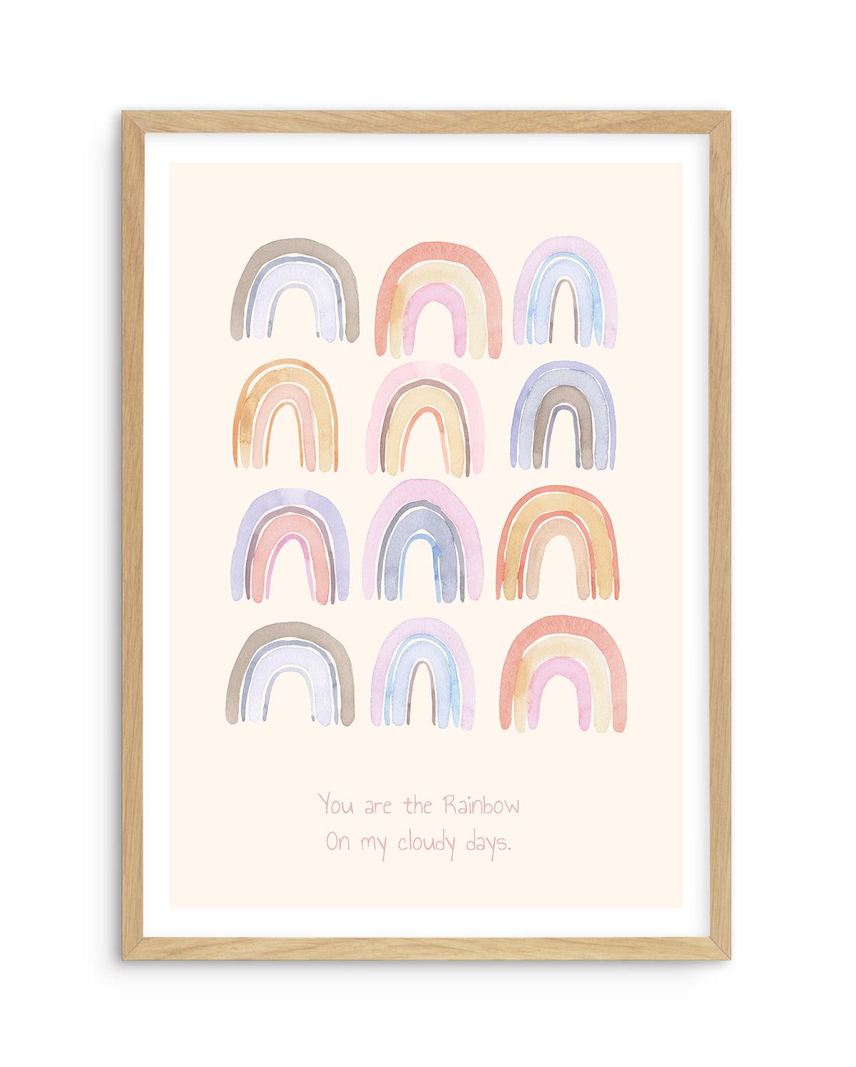 You Are The Rainbow Art Print-PRINT-Olive et Oriel-Olive et Oriel-Buy-Australian-Art-Prints-Online-with-Olive-et-Oriel-Your-Artwork-Specialists-Austrailia-Decorate-With-Coastal-Photo-Wall-Art-Prints-From-Our-Beach-House-Artwork-Collection-Fine-Poster-and-Framed-Artwork