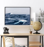 A Smooth Sea Never Made a Skilled Sailor Art Print-PRINT-Olive et Oriel-Olive et Oriel-Buy-Australian-Art-Prints-Online-with-Olive-et-Oriel-Your-Artwork-Specialists-Austrailia-Decorate-With-Coastal-Photo-Wall-Art-Prints-From-Our-Beach-House-Artwork-Collection-Fine-Poster-and-Framed-Artwork