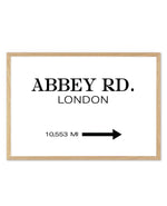 Abbey Road, London Art Print-PRINT-Olive et Oriel-Olive et Oriel-A5 | 5.8" x 8.3" | 14.8 x 21cm-Oak-With White Border-Buy-Australian-Art-Prints-Online-with-Olive-et-Oriel-Your-Artwork-Specialists-Austrailia-Decorate-With-Coastal-Photo-Wall-Art-Prints-From-Our-Beach-House-Artwork-Collection-Fine-Poster-and-Framed-Artwork
