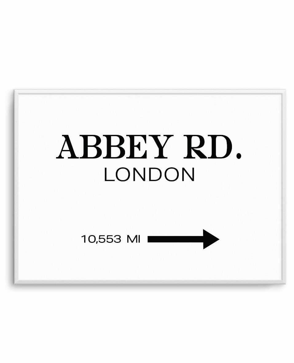 Abbey Road, London Art Print-PRINT-Olive et Oriel-Olive et Oriel-A5 | 5.8" x 8.3" | 14.8 x 21cm-Unframed Art Print-With White Border-Buy-Australian-Art-Prints-Online-with-Olive-et-Oriel-Your-Artwork-Specialists-Austrailia-Decorate-With-Coastal-Photo-Wall-Art-Prints-From-Our-Beach-House-Artwork-Collection-Fine-Poster-and-Framed-Artwork