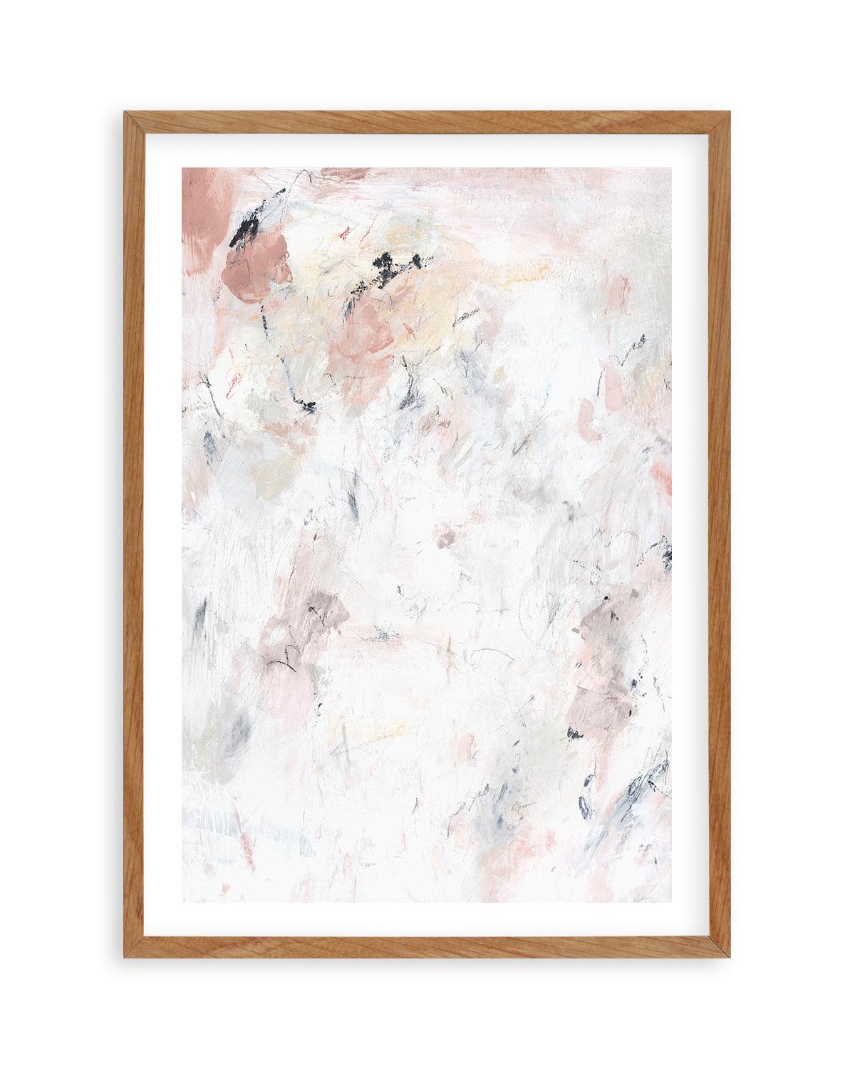 Abstract Blush I Art Print-PRINT-Olive et Oriel-PI Creative Contract 2-50x70 cm | 19.6" x 27.5"-Walnut-With White Border-Buy-Australian-Art-Prints-Online-with-Olive-et-Oriel-Your-Artwork-Specialists-Austrailia-Decorate-With-Coastal-Photo-Wall-Art-Prints-From-Our-Beach-House-Artwork-Collection-Fine-Poster-and-Framed-Artwork