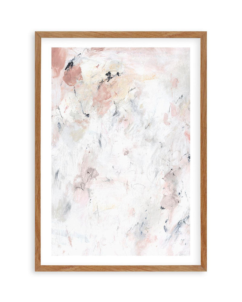 Abstract Blush I Art Print-PRINT-Olive et Oriel-PI Creative Contract 2-50x70 cm | 19.6" x 27.5"-Walnut-With White Border-Buy-Australian-Art-Prints-Online-with-Olive-et-Oriel-Your-Artwork-Specialists-Austrailia-Decorate-With-Coastal-Photo-Wall-Art-Prints-From-Our-Beach-House-Artwork-Collection-Fine-Poster-and-Framed-Artwork