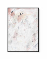 Abstract Blush I | Framed Canvas Art Print