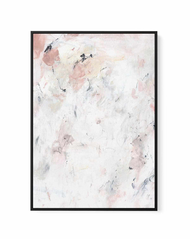 Abstract Blush I | Framed Canvas Art Print