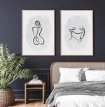Abstract Body II | Periwinkle Blue Art Print-PRINT-Olive et Oriel-Olive et Oriel-Buy-Australian-Art-Prints-Online-with-Olive-et-Oriel-Your-Artwork-Specialists-Austrailia-Decorate-With-Coastal-Photo-Wall-Art-Prints-From-Our-Beach-House-Artwork-Collection-Fine-Poster-and-Framed-Artwork