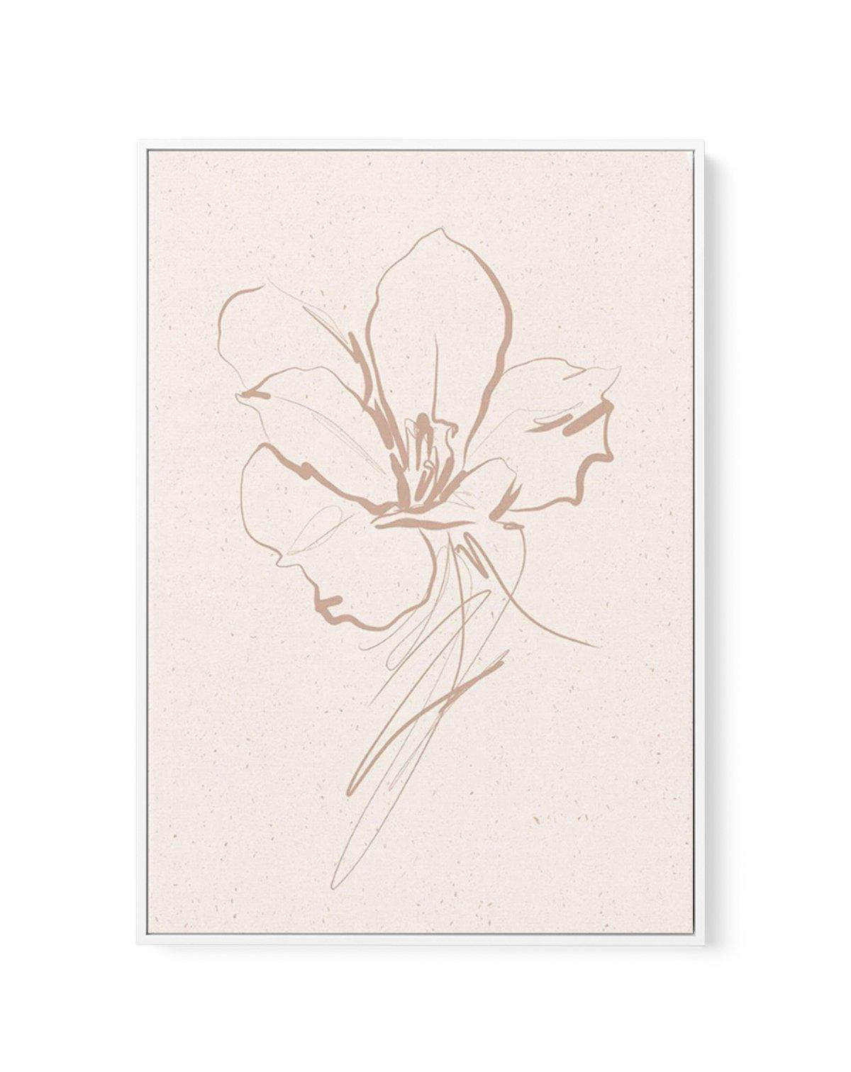 Abstract Botanical | Lily | Framed Canvas-CANVAS-You can shop wall art online with Olive et Oriel for everything from abstract art to fun kids wall art. Our beautiful modern art prints and canvas art are available from large canvas prints to wall art paintings and our proudly Australian artwork collection offers only the highest quality framed large wall art and canvas art Australia - You can buy fashion photography prints or Hampton print posters and paintings on canvas from Olive et Oriel and 