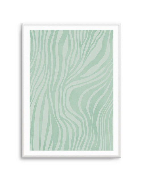 Abstract Green Lines Art Print-PRINT-Olive et Oriel-Olive et Oriel-A4 | 8.3" x 11.7" | 21 x 29.7cm-Unframed Art Print-With White Border-Buy-Australian-Art-Prints-Online-with-Olive-et-Oriel-Your-Artwork-Specialists-Austrailia-Decorate-With-Coastal-Photo-Wall-Art-Prints-From-Our-Beach-House-Artwork-Collection-Fine-Poster-and-Framed-Artwork