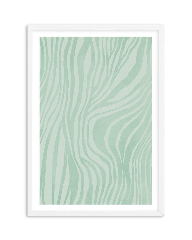 Abstract Green Lines Art Print-PRINT-Olive et Oriel-Olive et Oriel-A4 | 8.3" x 11.7" | 21 x 29.7cm-White-With White Border-Buy-Australian-Art-Prints-Online-with-Olive-et-Oriel-Your-Artwork-Specialists-Austrailia-Decorate-With-Coastal-Photo-Wall-Art-Prints-From-Our-Beach-House-Artwork-Collection-Fine-Poster-and-Framed-Artwork