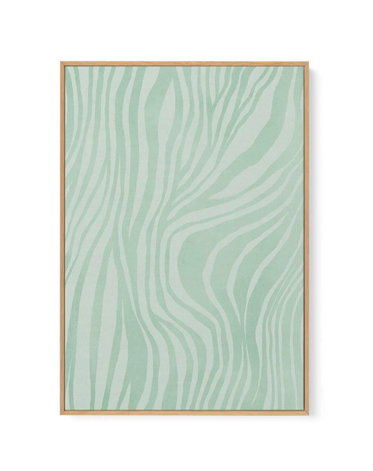 Abstract Green Lines | Framed Canvas-CANVAS-You can shop wall art online with Olive et Oriel for everything from abstract art to fun kids wall art. Our beautiful modern art prints and canvas art are available from large canvas prints to wall art paintings and our proudly Australian artwork collection offers only the highest quality framed large wall art and canvas art Australia - You can buy fashion photography prints or Hampton print posters and paintings on canvas from Olive et Oriel and have 