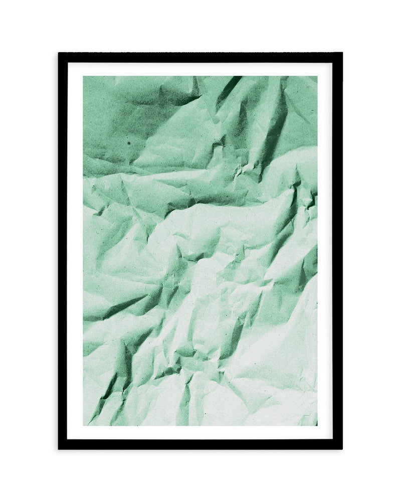 Abstract Green Shadows Art Print-PRINT-Olive et Oriel-Olive et Oriel-A4 | 8.3" x 11.7" | 21 x 29.7cm-Black-With White Border-Buy-Australian-Art-Prints-Online-with-Olive-et-Oriel-Your-Artwork-Specialists-Austrailia-Decorate-With-Coastal-Photo-Wall-Art-Prints-From-Our-Beach-House-Artwork-Collection-Fine-Poster-and-Framed-Artwork