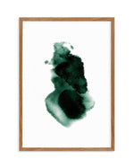 Abstract Green Watercolour I Art Print-PRINT-Olive et Oriel-Olive et Oriel-50x70 cm | 19.6" x 27.5"-Walnut-With White Border-Buy-Australian-Art-Prints-Online-with-Olive-et-Oriel-Your-Artwork-Specialists-Austrailia-Decorate-With-Coastal-Photo-Wall-Art-Prints-From-Our-Beach-House-Artwork-Collection-Fine-Poster-and-Framed-Artwork