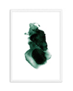 Abstract Green Watercolour I Art Print-PRINT-Olive et Oriel-Olive et Oriel-A4 | 8.3" x 11.7" | 21 x 29.7cm-White-With White Border-Buy-Australian-Art-Prints-Online-with-Olive-et-Oriel-Your-Artwork-Specialists-Austrailia-Decorate-With-Coastal-Photo-Wall-Art-Prints-From-Our-Beach-House-Artwork-Collection-Fine-Poster-and-Framed-Artwork