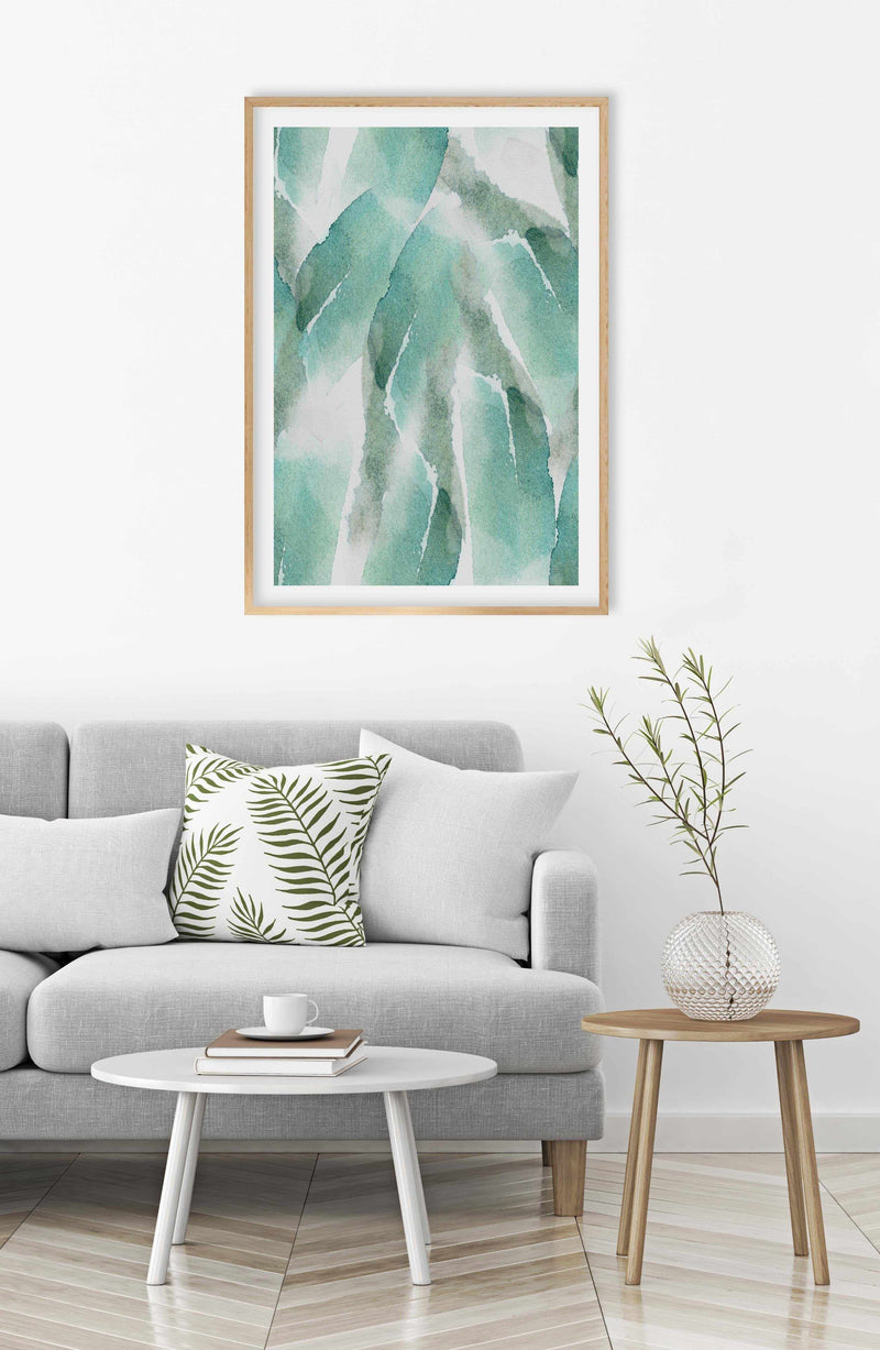 Abstract Green Watercolour IV Art Print-PRINT-Olive et Oriel-Olive et Oriel-Buy-Australian-Art-Prints-Online-with-Olive-et-Oriel-Your-Artwork-Specialists-Austrailia-Decorate-With-Coastal-Photo-Wall-Art-Prints-From-Our-Beach-House-Artwork-Collection-Fine-Poster-and-Framed-Artwork