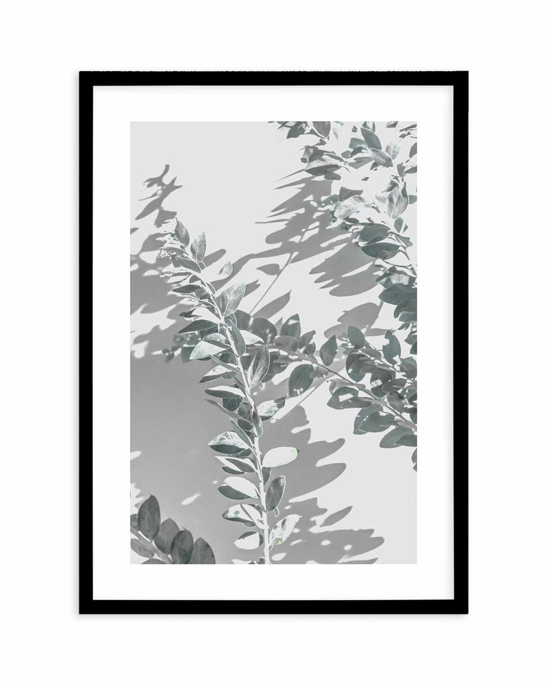Abstract Leaves II Art Print-PRINT-Olive et Oriel-Olive et Oriel-A4 | 8.3" x 11.7" | 21 x 29.7cm-Black-With White Border-Buy-Australian-Art-Prints-Online-with-Olive-et-Oriel-Your-Artwork-Specialists-Austrailia-Decorate-With-Coastal-Photo-Wall-Art-Prints-From-Our-Beach-House-Artwork-Collection-Fine-Poster-and-Framed-Artwork