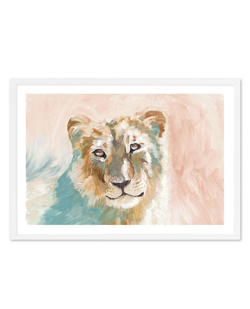 Abstract Lioness Art Print-PRINT-Olive et Oriel-PI Creative Contract 2-A5 | 5.8" x 8.3" | 14.8 x 21cm-White-With White Border-Buy-Australian-Art-Prints-Online-with-Olive-et-Oriel-Your-Artwork-Specialists-Austrailia-Decorate-With-Coastal-Photo-Wall-Art-Prints-From-Our-Beach-House-Artwork-Collection-Fine-Poster-and-Framed-Artwork
