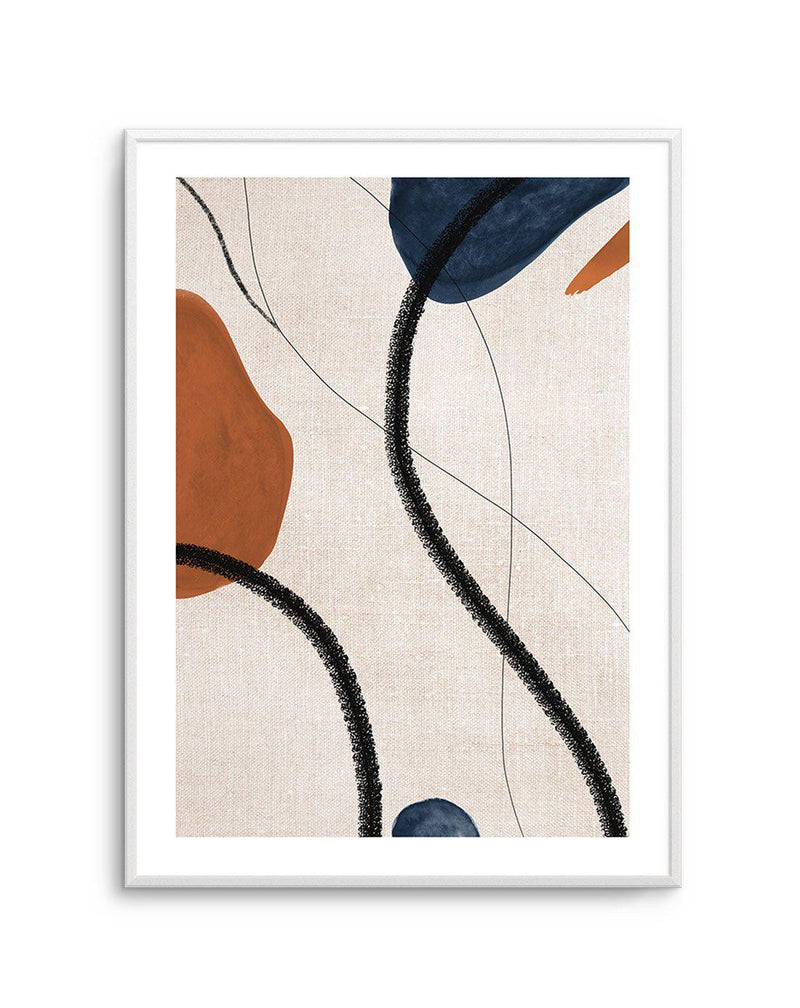 Abstract on Linen I Art Print-PRINT-Olive et Oriel-Olive et Oriel-A5 | 5.8" x 8.3" | 14.8 x 21cm-Unframed Art Print-With White Border-Buy-Australian-Art-Prints-Online-with-Olive-et-Oriel-Your-Artwork-Specialists-Austrailia-Decorate-With-Coastal-Photo-Wall-Art-Prints-From-Our-Beach-House-Artwork-Collection-Fine-Poster-and-Framed-Artwork