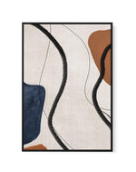 Abstract on Linen II | Framed Canvas-CANVAS-You can shop wall art online with Olive et Oriel for everything from abstract art to fun kids wall art. Our beautiful modern art prints and canvas art are available from large canvas prints to wall art paintings and our proudly Australian artwork collection offers only the highest quality framed large wall art and canvas art Australia - You can buy fashion photography prints or Hampton print posters and paintings on canvas from Olive et Oriel and have 