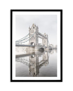 Across the Thames, London Art Print-PRINT-Olive et Oriel-Olive et Oriel-A5 | 5.8" x 8.3" | 14.8 x 21cm-Black-With White Border-Buy-Australian-Art-Prints-Online-with-Olive-et-Oriel-Your-Artwork-Specialists-Austrailia-Decorate-With-Coastal-Photo-Wall-Art-Prints-From-Our-Beach-House-Artwork-Collection-Fine-Poster-and-Framed-Artwork