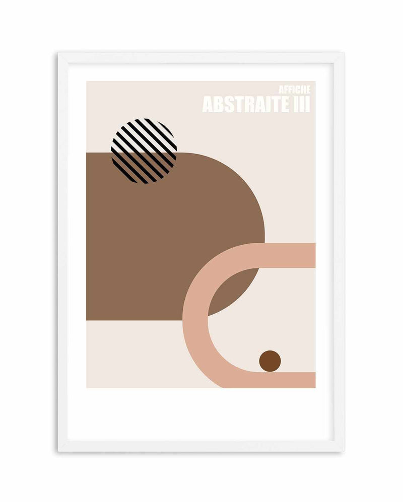 Affiche Abstraite III Art Print-PRINT-Olive et Oriel-Olive et Oriel-A5 | 5.8" x 8.3" | 14.8 x 21cm-White-With White Border-Buy-Australian-Art-Prints-Online-with-Olive-et-Oriel-Your-Artwork-Specialists-Austrailia-Decorate-With-Coastal-Photo-Wall-Art-Prints-From-Our-Beach-House-Artwork-Collection-Fine-Poster-and-Framed-Artwork