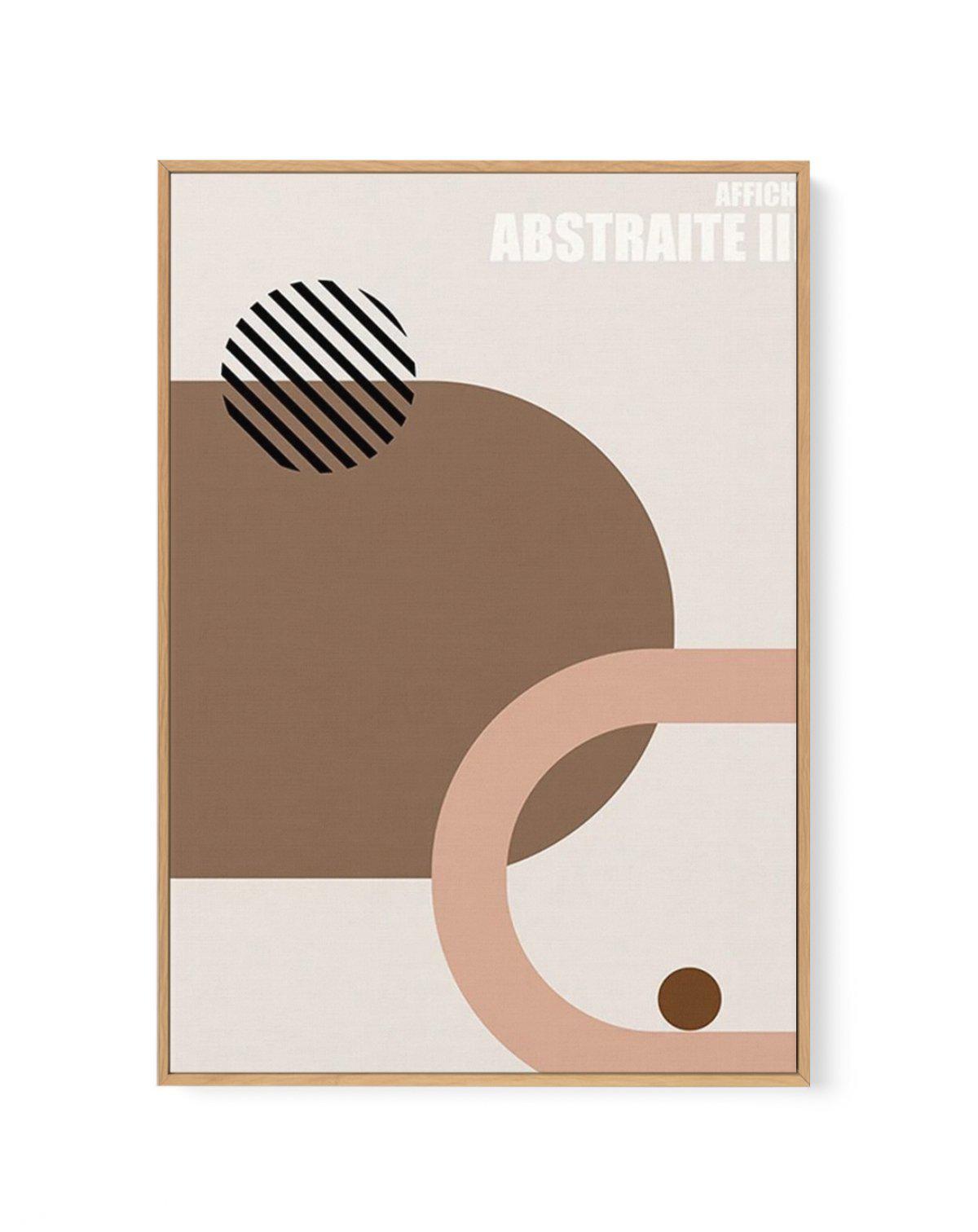 Affiche Abstraite III | Framed Canvas-CANVAS-You can shop wall art online with Olive et Oriel for everything from abstract art to fun kids wall art. Our beautiful modern art prints and canvas art are available from large canvas prints to wall art paintings and our proudly Australian artwork collection offers only the highest quality framed large wall art and canvas art Australia - You can buy fashion photography prints or Hampton print posters and paintings on canvas from Olive et Oriel and have