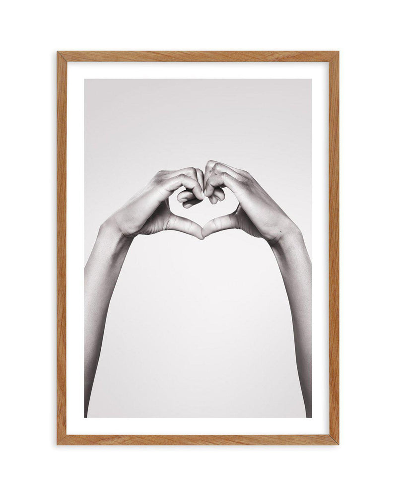 All For Love Art Print-PRINT-Olive et Oriel-Olive et Oriel-50x70 cm | 19.6" x 27.5"-Walnut-With White Border-Buy-Australian-Art-Prints-Online-with-Olive-et-Oriel-Your-Artwork-Specialists-Austrailia-Decorate-With-Coastal-Photo-Wall-Art-Prints-From-Our-Beach-House-Artwork-Collection-Fine-Poster-and-Framed-Artwork