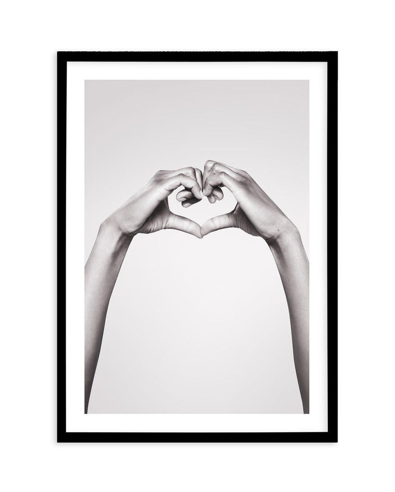 All For Love Art Print-PRINT-Olive et Oriel-Olive et Oriel-A5 | 5.8" x 8.3" | 14.8 x 21cm-Black-With White Border-Buy-Australian-Art-Prints-Online-with-Olive-et-Oriel-Your-Artwork-Specialists-Austrailia-Decorate-With-Coastal-Photo-Wall-Art-Prints-From-Our-Beach-House-Artwork-Collection-Fine-Poster-and-Framed-Artwork