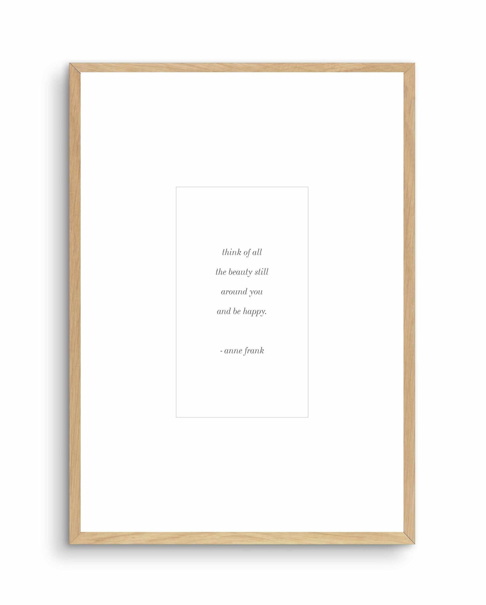 All The Beauty Art Print-PRINT-Olive et Oriel-Olive et Oriel-A4 | 8.3" x 11.7" | 21 x 29.7cm-Oak-With White Border-Buy-Australian-Art-Prints-Online-with-Olive-et-Oriel-Your-Artwork-Specialists-Austrailia-Decorate-With-Coastal-Photo-Wall-Art-Prints-From-Our-Beach-House-Artwork-Collection-Fine-Poster-and-Framed-Artwork