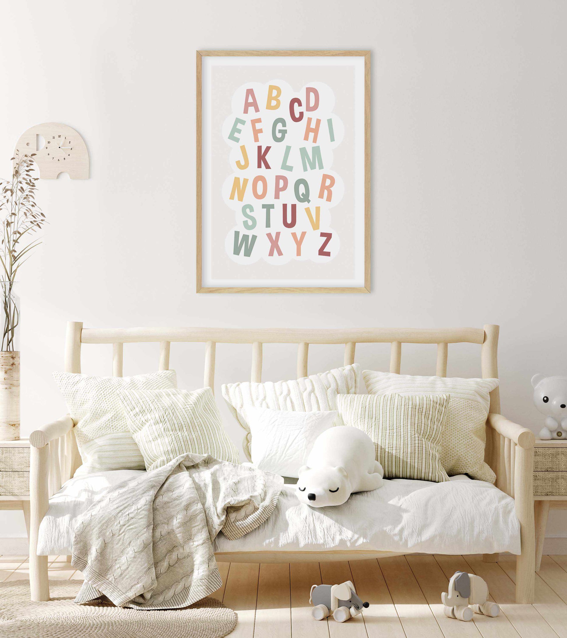 Alphabet Cloud | Soft Pop Art Print-PRINT-Olive et Oriel-Olive et Oriel-Buy-Australian-Art-Prints-Online-with-Olive-et-Oriel-Your-Artwork-Specialists-Austrailia-Decorate-With-Coastal-Photo-Wall-Art-Prints-From-Our-Beach-House-Artwork-Collection-Fine-Poster-and-Framed-Artwork