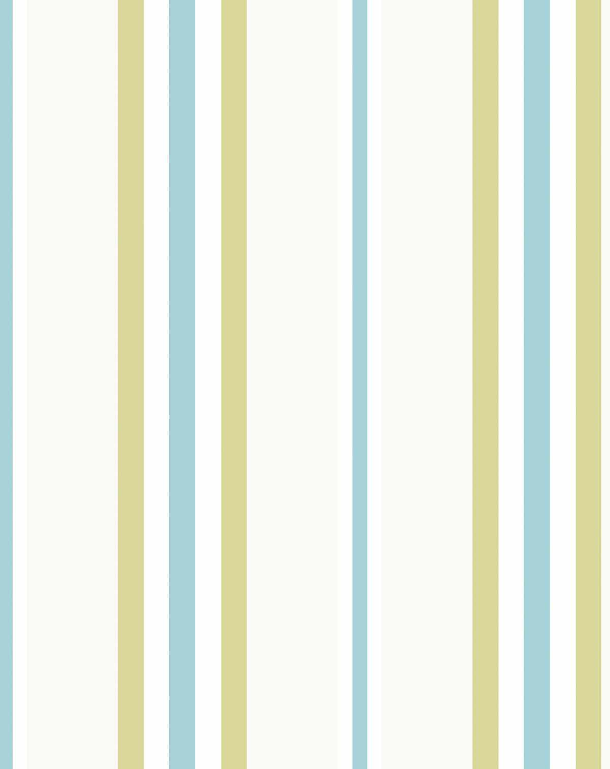 Amalfi Stripe Wallpaper - Olive et Oriel