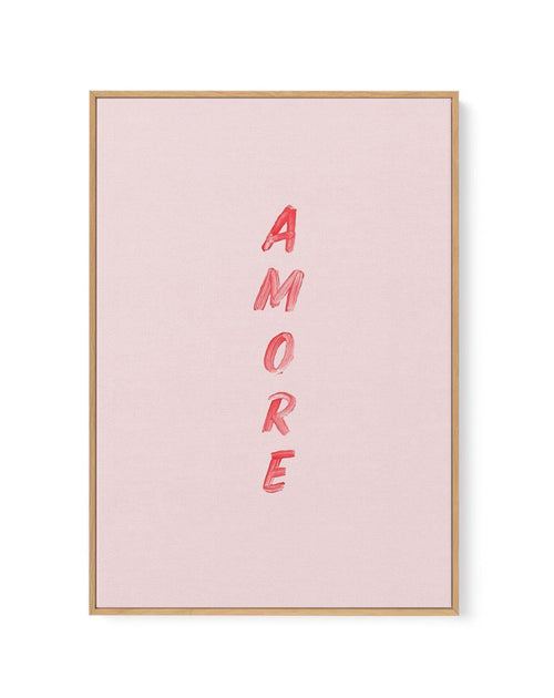 Amore | Framed Canvas-CANVAS-You can shop wall art online with Olive et Oriel for everything from abstract art to fun kids wall art. Our beautiful modern art prints and canvas art are available from large canvas prints to wall art paintings and our proudly Australian artwork collection offers only the highest quality framed large wall art and canvas art Australia - You can buy fashion photography prints or Hampton print posters and paintings on canvas from Olive et Oriel and have them delivered 
