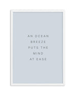 An Ocean Breeze Art Print-PRINT-Olive et Oriel-Olive et Oriel-A5 | 5.8" x 8.3" | 14.8 x 21cm-White-With White Border-Buy-Australian-Art-Prints-Online-with-Olive-et-Oriel-Your-Artwork-Specialists-Austrailia-Decorate-With-Coastal-Photo-Wall-Art-Prints-From-Our-Beach-House-Artwork-Collection-Fine-Poster-and-Framed-Artwork
