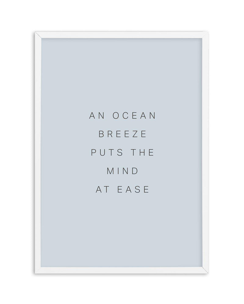An Ocean Breeze Art Print-PRINT-Olive et Oriel-Olive et Oriel-A5 | 5.8" x 8.3" | 14.8 x 21cm-White-With White Border-Buy-Australian-Art-Prints-Online-with-Olive-et-Oriel-Your-Artwork-Specialists-Austrailia-Decorate-With-Coastal-Photo-Wall-Art-Prints-From-Our-Beach-House-Artwork-Collection-Fine-Poster-and-Framed-Artwork