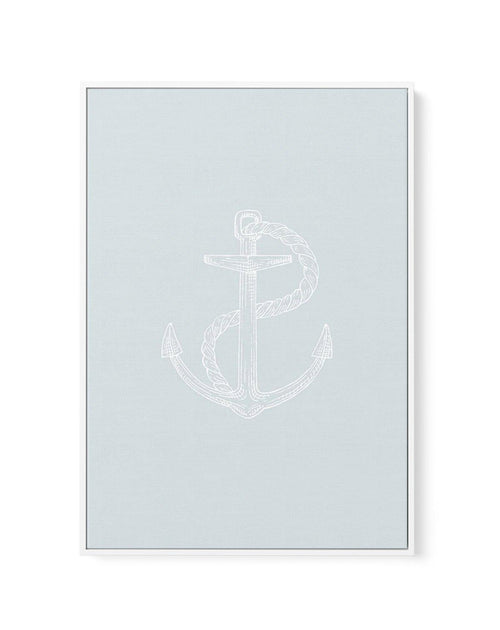 Anchor | 2 Colour Options | Framed Canvas-CANVAS-You can shop wall art online with Olive et Oriel for everything from abstract art to fun kids wall art. Our beautiful modern art prints and canvas art are available from large canvas prints to wall art paintings and our proudly Australian artwork collection offers only the highest quality framed large wall art and canvas art Australia - You can buy fashion photography prints or Hampton print posters and paintings on canvas from Olive et Oriel and 
