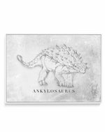 Ankylosaurus LS | Dinosaur Collection | Framed Canvas-CANVAS-You can shop wall art online with Olive et Oriel for everything from abstract art to fun kids wall art. Our beautiful modern art prints and canvas art are available from large canvas prints to wall art paintings and our proudly Australian artwork collection offers only the highest quality framed large wall art and canvas art Australia - You can buy fashion photography prints or Hampton print posters and paintings on canvas from Olive e