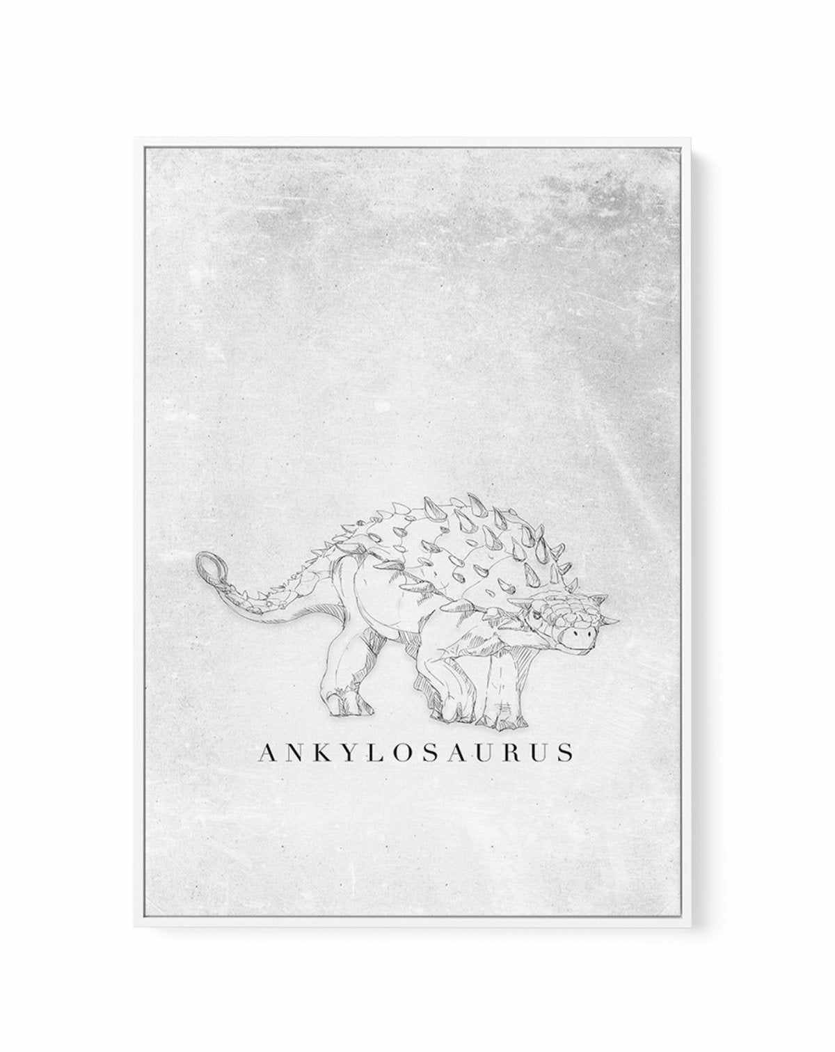 Ankylosaurus PT | Dinosaur Collection | Framed Canvas-CANVAS-You can shop wall art online with Olive et Oriel for everything from abstract art to fun kids wall art. Our beautiful modern art prints and canvas art are available from large canvas prints to wall art paintings and our proudly Australian artwork collection offers only the highest quality framed large wall art and canvas art Australia - You can buy fashion photography prints or Hampton print posters and paintings on canvas from Olive e