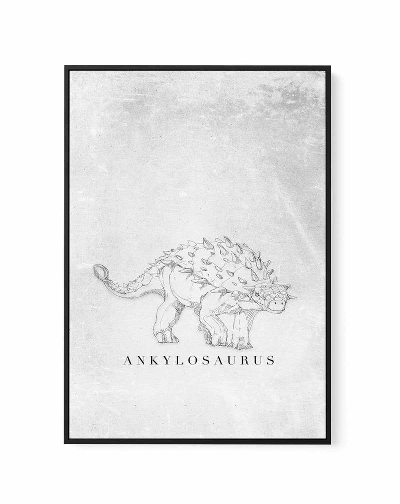 Ankylosaurus PT | Dinosaur Collection | Framed Canvas-CANVAS-You can shop wall art online with Olive et Oriel for everything from abstract art to fun kids wall art. Our beautiful modern art prints and canvas art are available from large canvas prints to wall art paintings and our proudly Australian artwork collection offers only the highest quality framed large wall art and canvas art Australia - You can buy fashion photography prints or Hampton print posters and paintings on canvas from Olive e