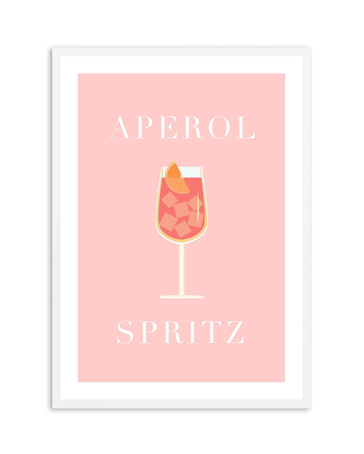 Aperol Spritz Art Print-PRINT-Olive et Oriel-Olive et Oriel-A5 | 5.8" x 8.3" | 14.8 x 21cm-White-With White Border-Buy-Australian-Art-Prints-Online-with-Olive-et-Oriel-Your-Artwork-Specialists-Austrailia-Decorate-With-Coastal-Photo-Wall-Art-Prints-From-Our-Beach-House-Artwork-Collection-Fine-Poster-and-Framed-Artwork