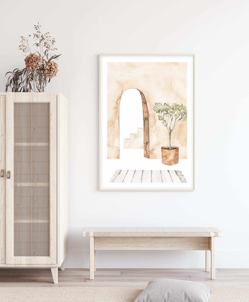 Arched Home Art Print-PRINT-Olive et Oriel-Olive et Oriel-Buy-Australian-Art-Prints-Online-with-Olive-et-Oriel-Your-Artwork-Specialists-Austrailia-Decorate-With-Coastal-Photo-Wall-Art-Prints-From-Our-Beach-House-Artwork-Collection-Fine-Poster-and-Framed-Artwork