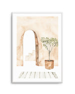 Arched Home Art Print-PRINT-Olive et Oriel-Olive et Oriel-A4 | 8.3" x 11.7" | 21 x 29.7cm-Unframed Art Print-With White Border-Buy-Australian-Art-Prints-Online-with-Olive-et-Oriel-Your-Artwork-Specialists-Austrailia-Decorate-With-Coastal-Photo-Wall-Art-Prints-From-Our-Beach-House-Artwork-Collection-Fine-Poster-and-Framed-Artwork