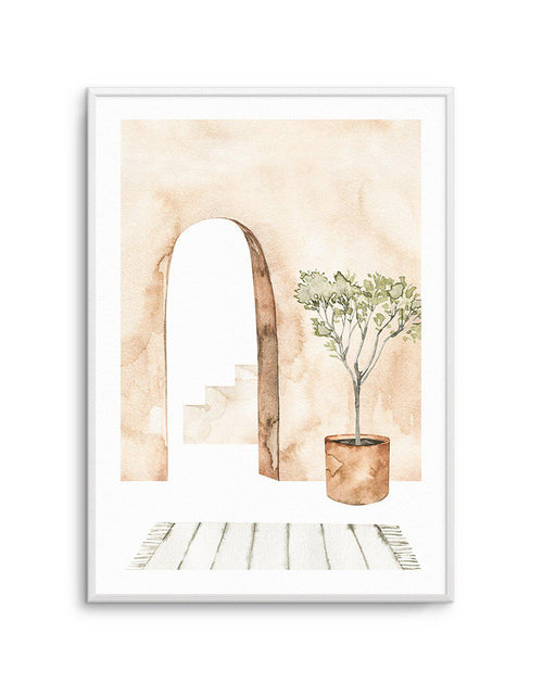 Arched Home Art Print-PRINT-Olive et Oriel-Olive et Oriel-A4 | 8.3" x 11.7" | 21 x 29.7cm-Unframed Art Print-With White Border-Buy-Australian-Art-Prints-Online-with-Olive-et-Oriel-Your-Artwork-Specialists-Austrailia-Decorate-With-Coastal-Photo-Wall-Art-Prints-From-Our-Beach-House-Artwork-Collection-Fine-Poster-and-Framed-Artwork